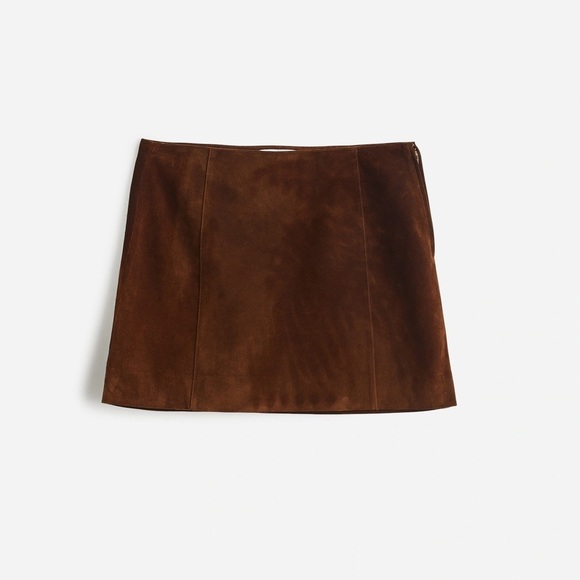 Madewell Alexa Chung for Madewell Suede Mini Skirt NS785 - Picture 4 of 6
